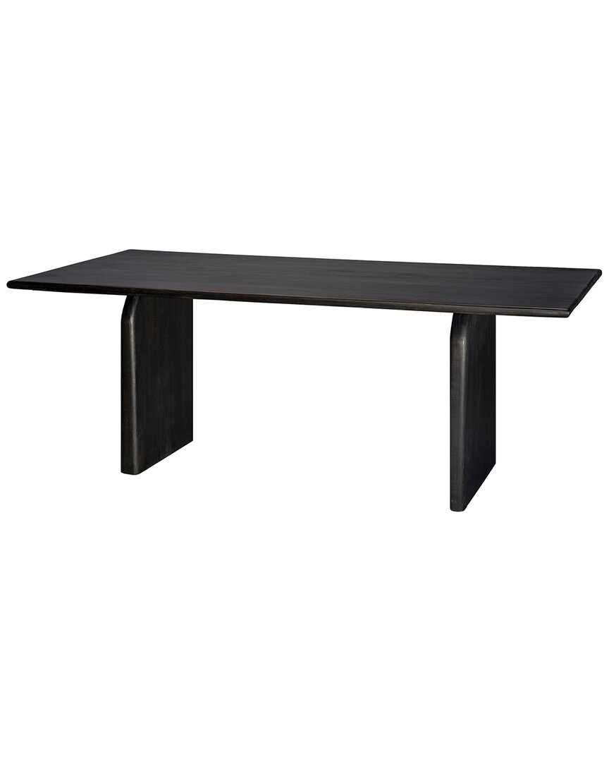 Jamie Young Arc Dining Table In Black