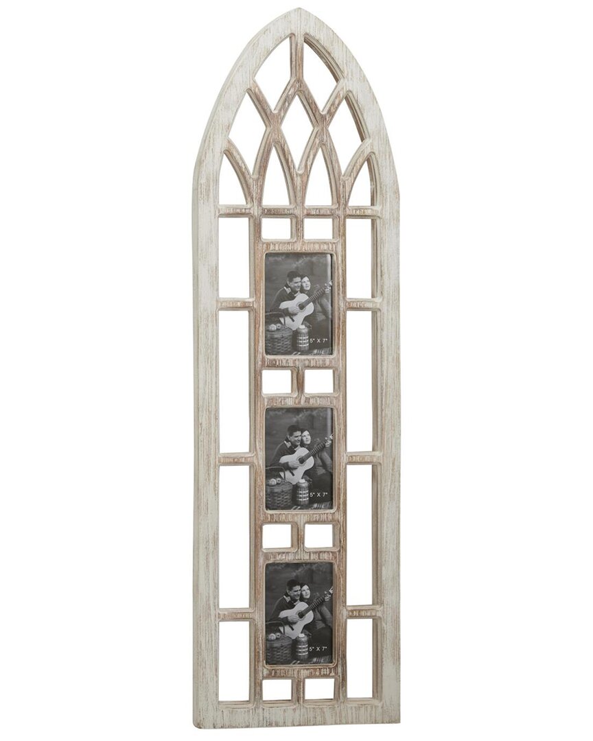 Peyton Lane Vintage Wooden Wall Photo Frame In Gray