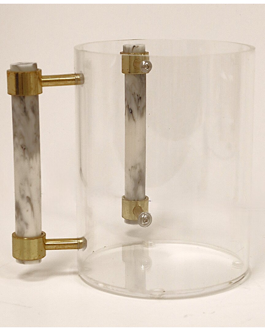 Vivience Acrylic Wash Cup With Handles In Multi