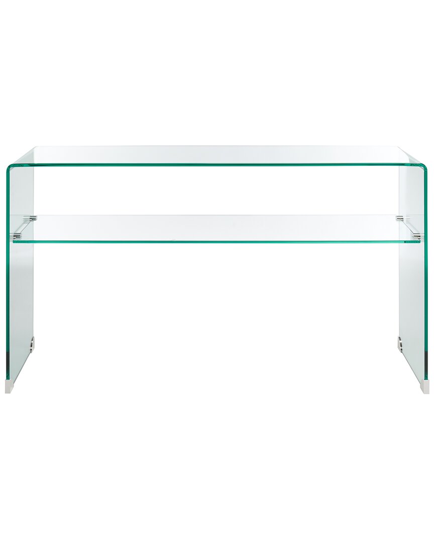 Safavieh Dash Glass Console Table In Clear