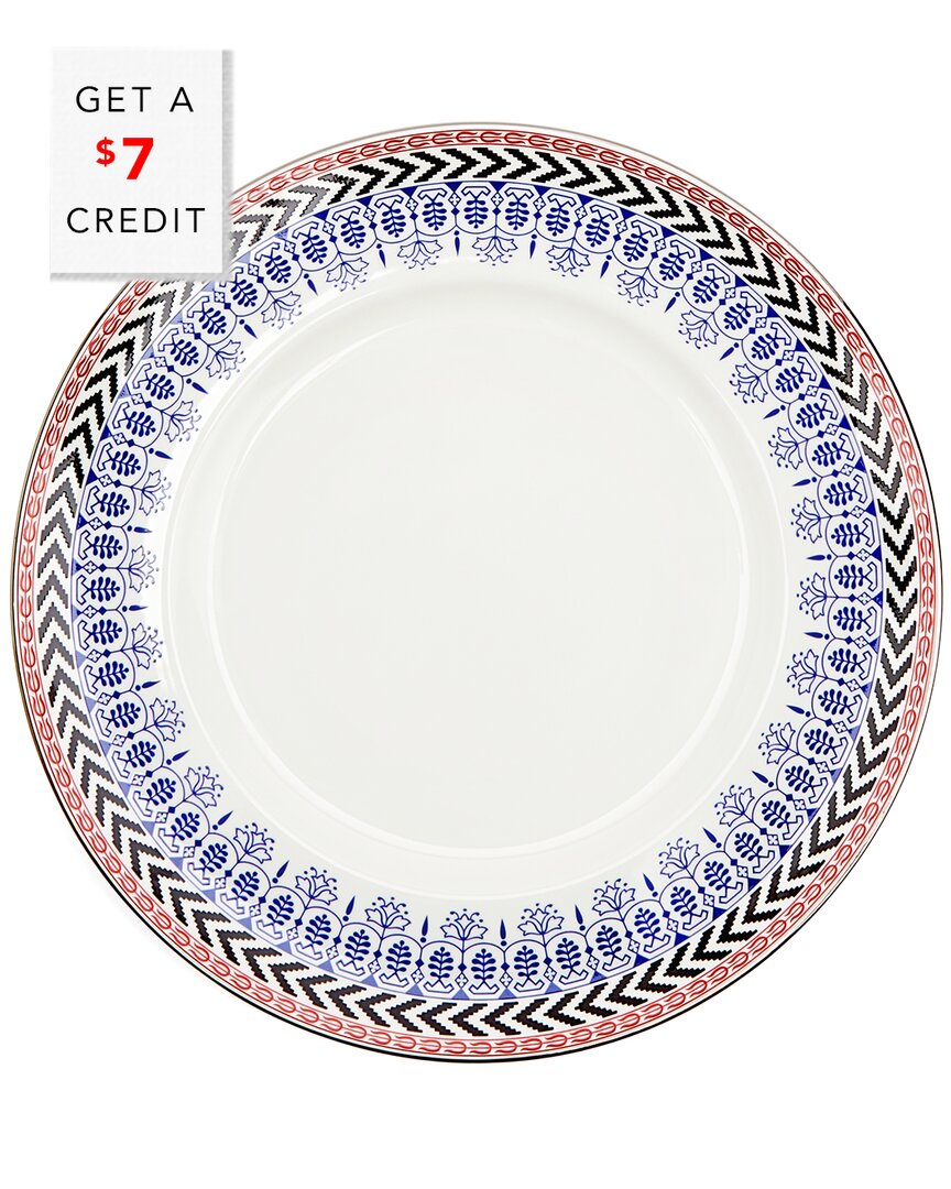 Wedgwood Festive Dinner Plate In Multicolor