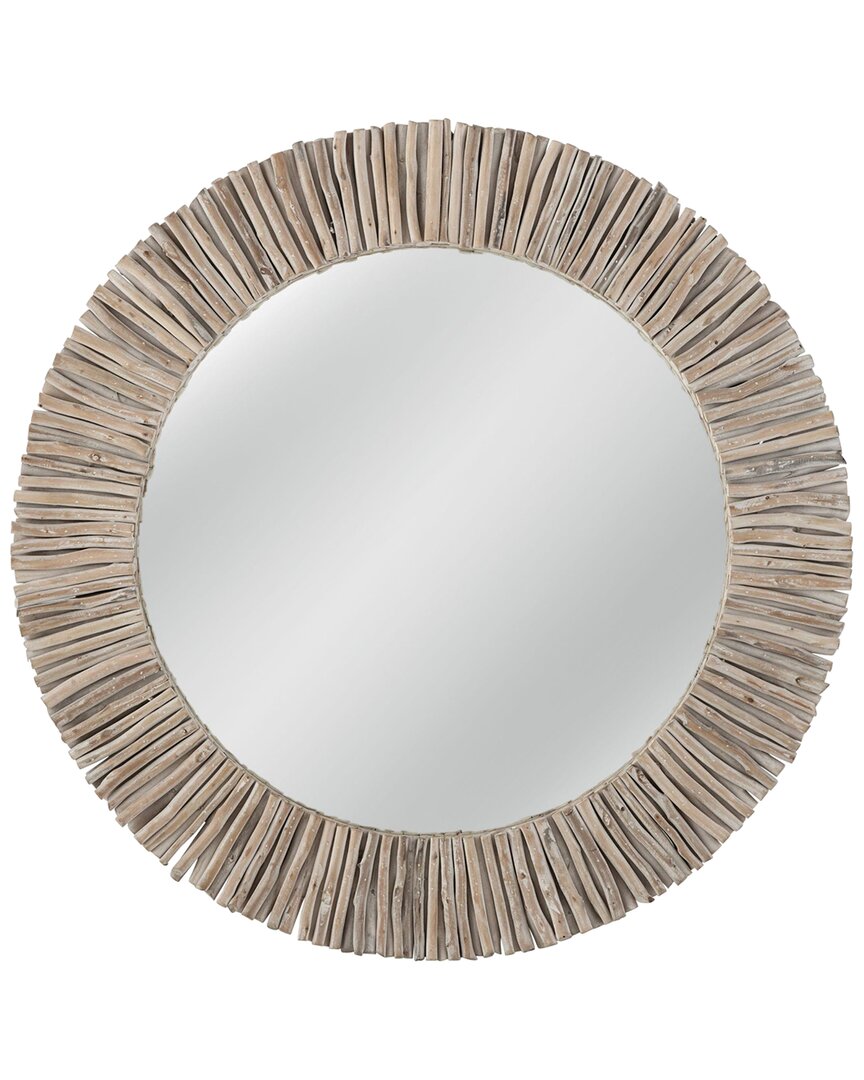 Bassett Mirror Splay Wall Mirror In Brown