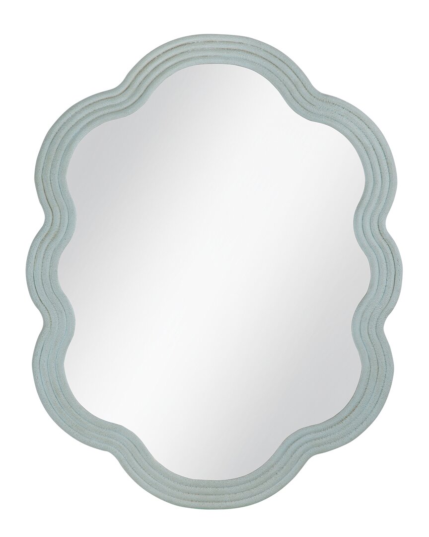 Bassett Mirror Arianna Wall Mirror In Blue
