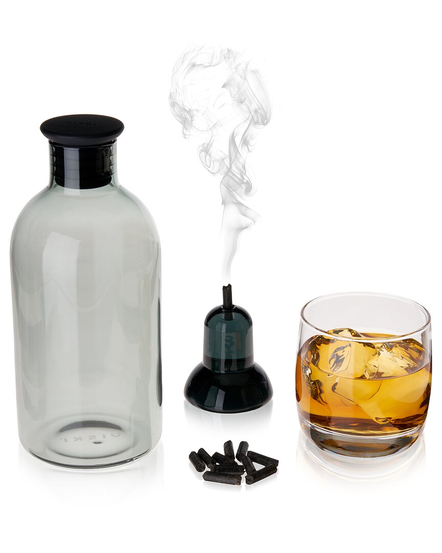 Viski Smoked Cocktail Kit In Black