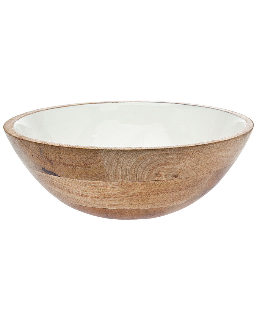 Godinger Wood Salad Bowl