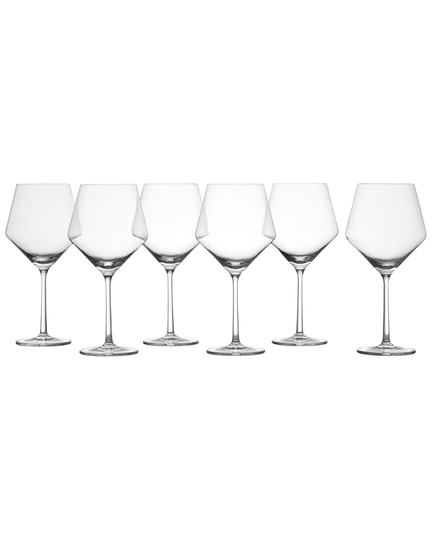 Zwiesel Glas S Pure Tritan Crystal Beaujolais Wine Glasses (set Of 6) In Clear