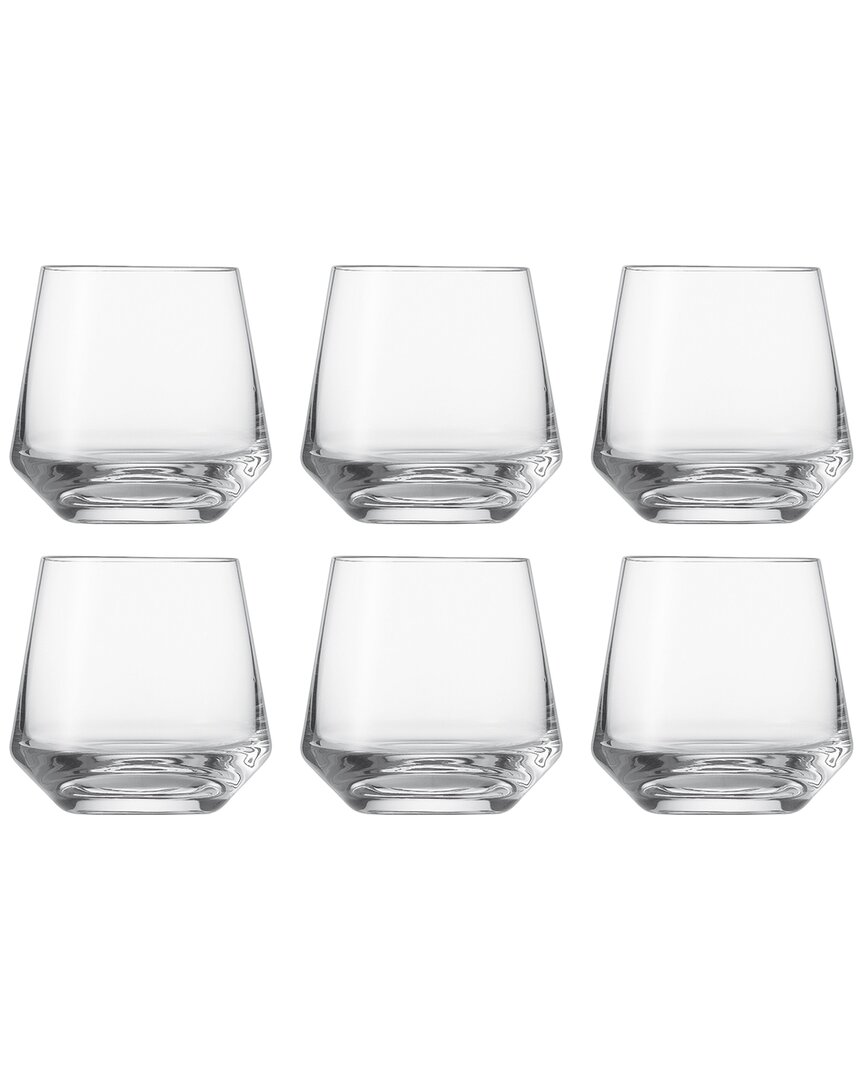 Zwiesel Glas S Pure Tritan Crystal Rocks/juice Glasses (set Of 6) In Clear