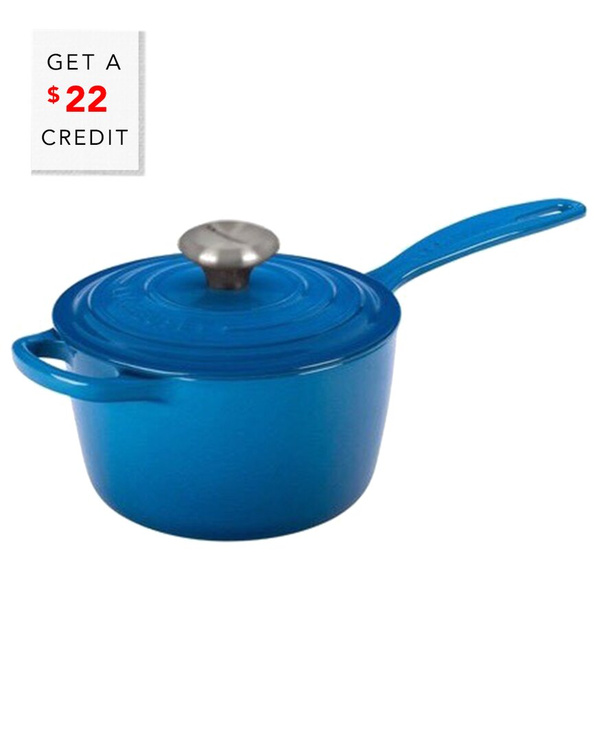 Le Creuset 1.75qt Signature Saucepan With $23 Credit