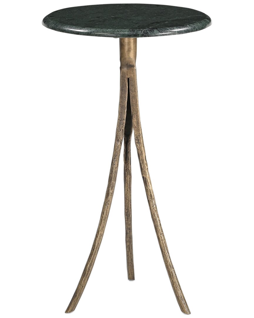 Bassett Mirror Milo Accent Table In Gray