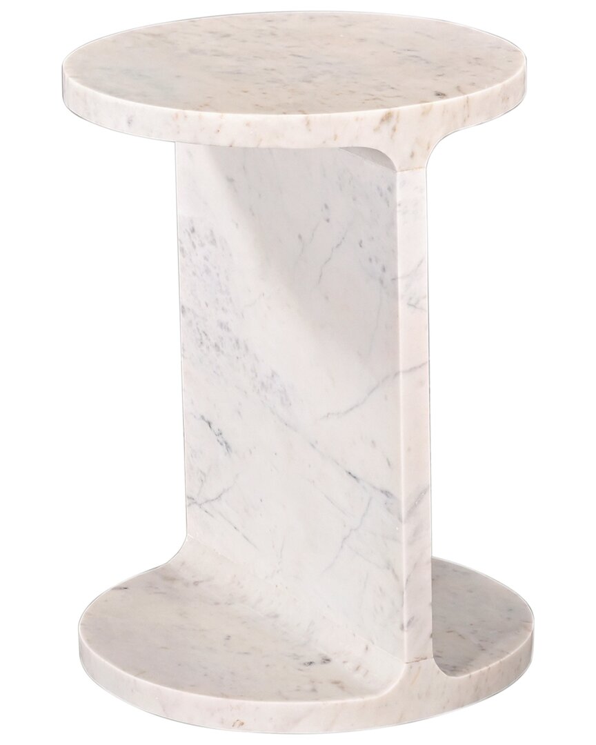 Bassett Mirror Emmett Accent Table In White
