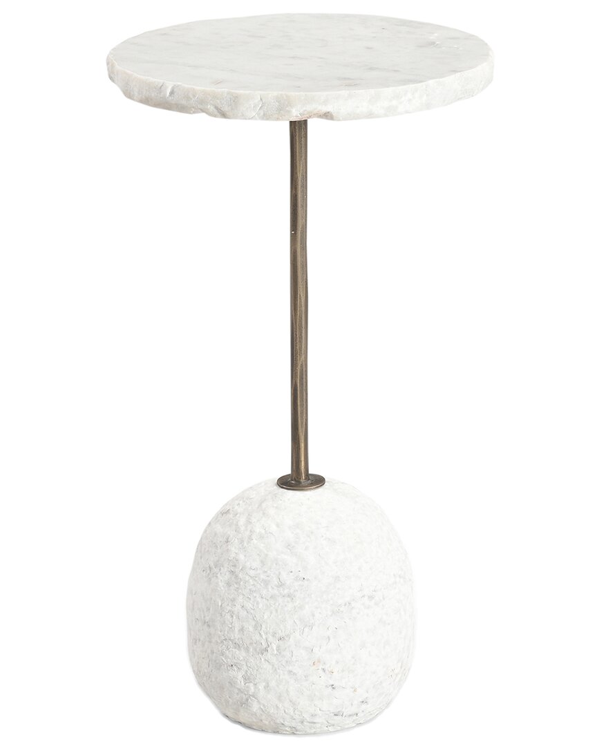 Bassett Mirror Aeirith Accent Table In White