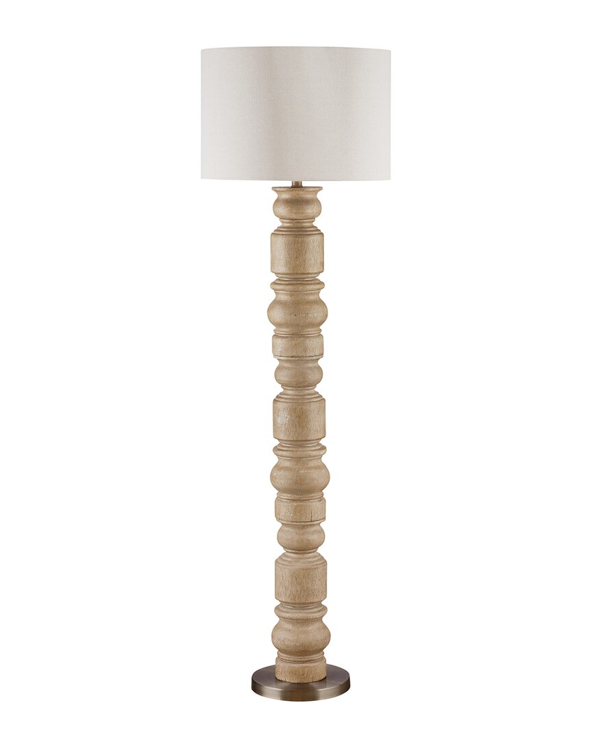 Bassett Mirror Helford Floor Lamp In Brown