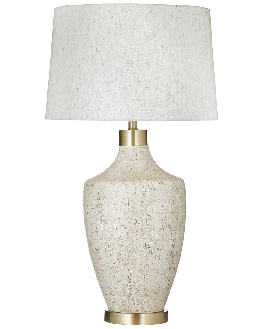 Bassett Mirror Neecole Table Lamp In White