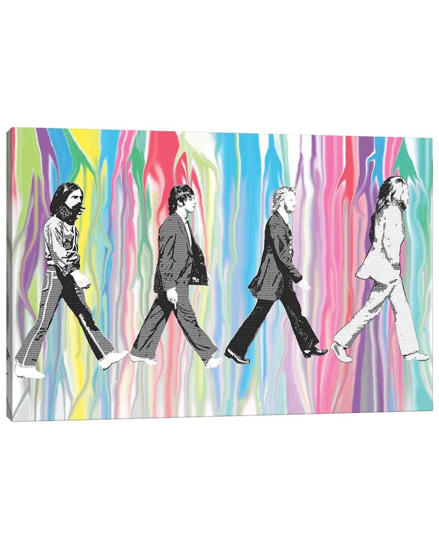 Icanvas Beatles - Abbey Road Wall Art In Multi
