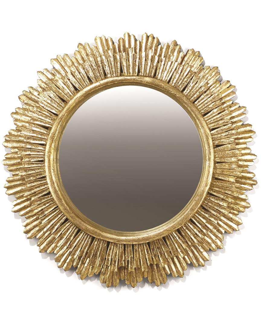 Tozai Home Gold Leaf 35in Mirror