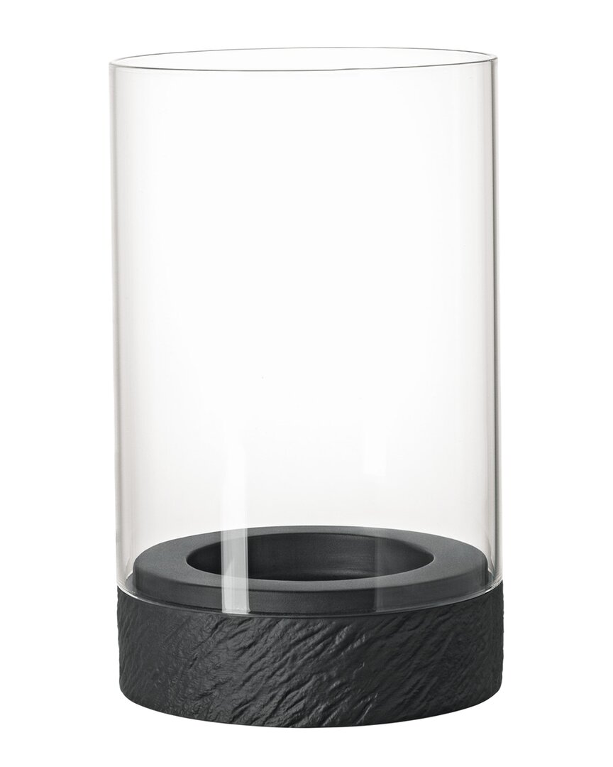 Villeroy & Boch Manufacture Rock Home Hurricane Lamp Medium In Clear