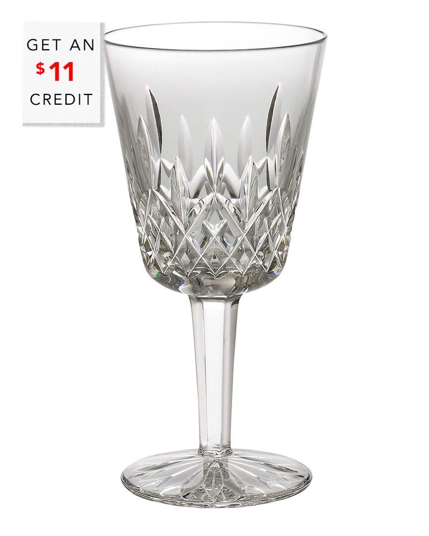 Waterford Lismore Goblet With $11 Credit