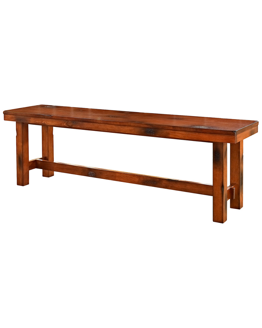 Hewson 60in Rustic Dining Bench