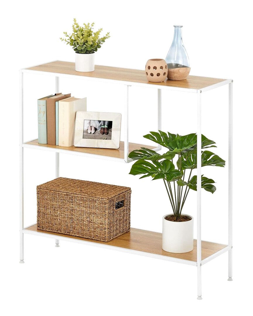 M DESIGN M DESIGN CONSOLE TABLE WITH 2-TIER SHELF 