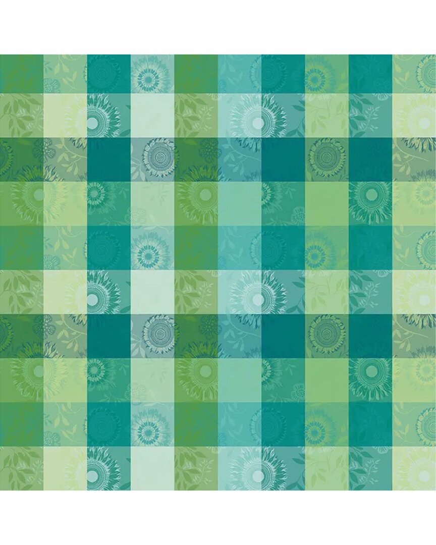 Garnier Thiebaut Mille Tournesols Chlorophylle French Tablecloth