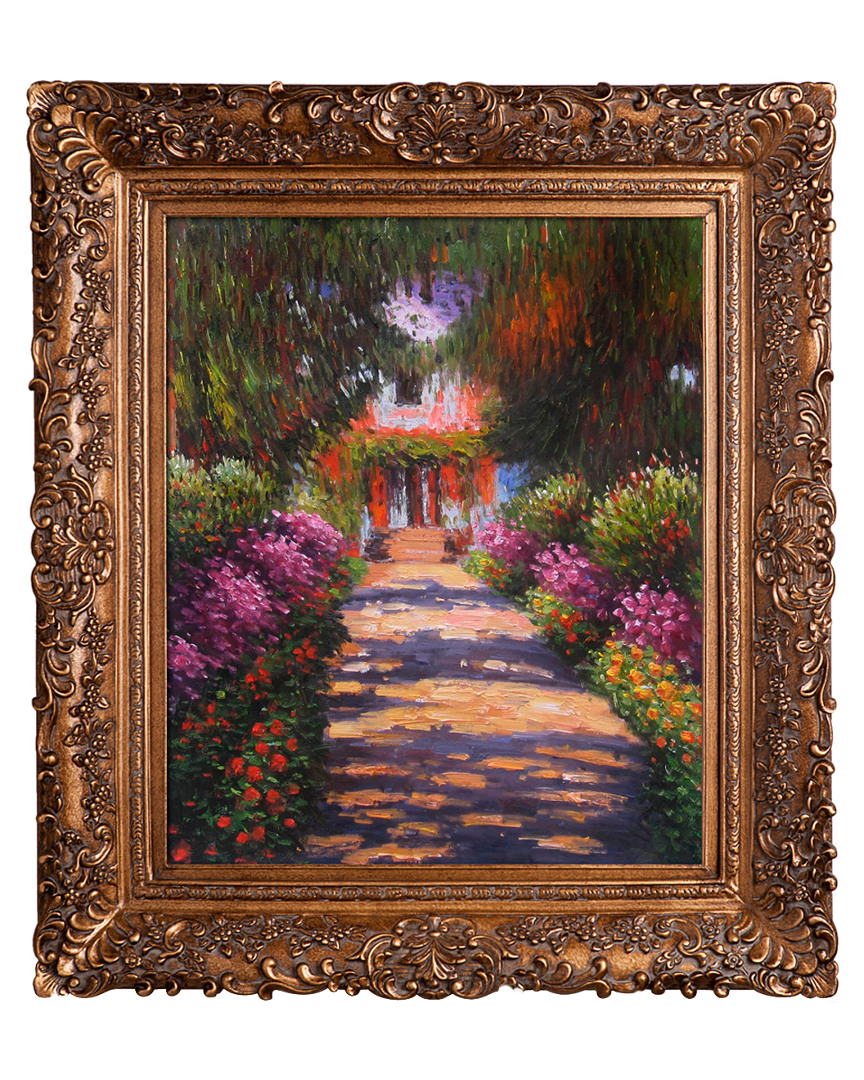 Overstock Art Garden Path At Giverny By Claude Monet