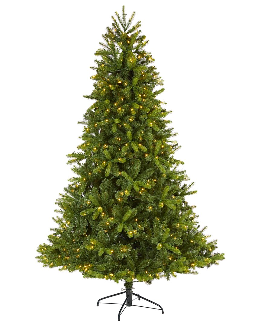 Nearly Natural 7ft. New Haven Spruce Natural Look Artificial Christmas Tree In Green