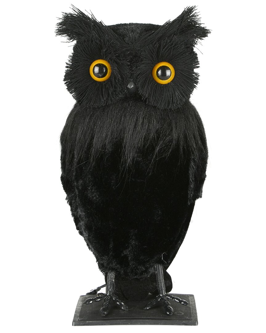 National Tree Company 11 Eerie Eyes Owl In Black