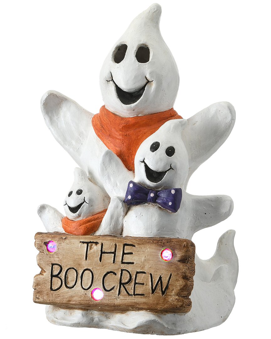 Shop National Tree Company 21 Boo Crew Ghost Trio With Led Light In White