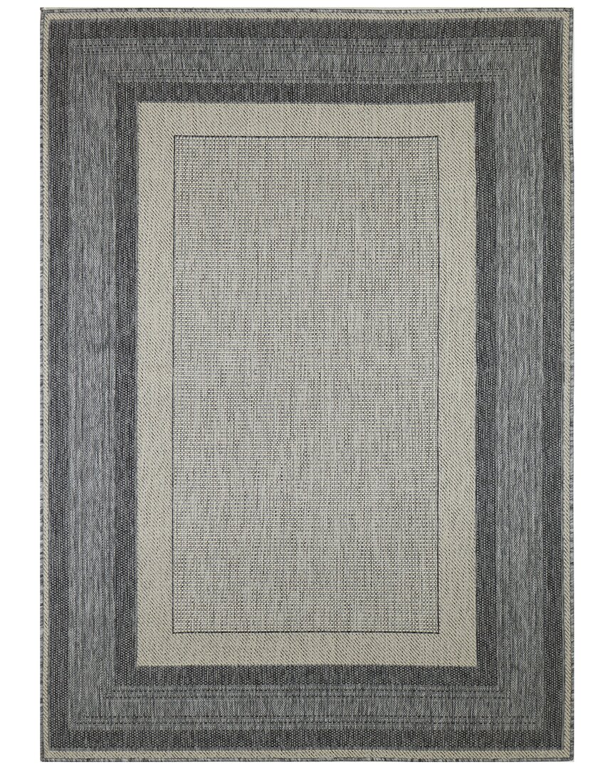 Shop Bashian Rugs Bashian Lanai Zakaria Outdoor Rug In Grey