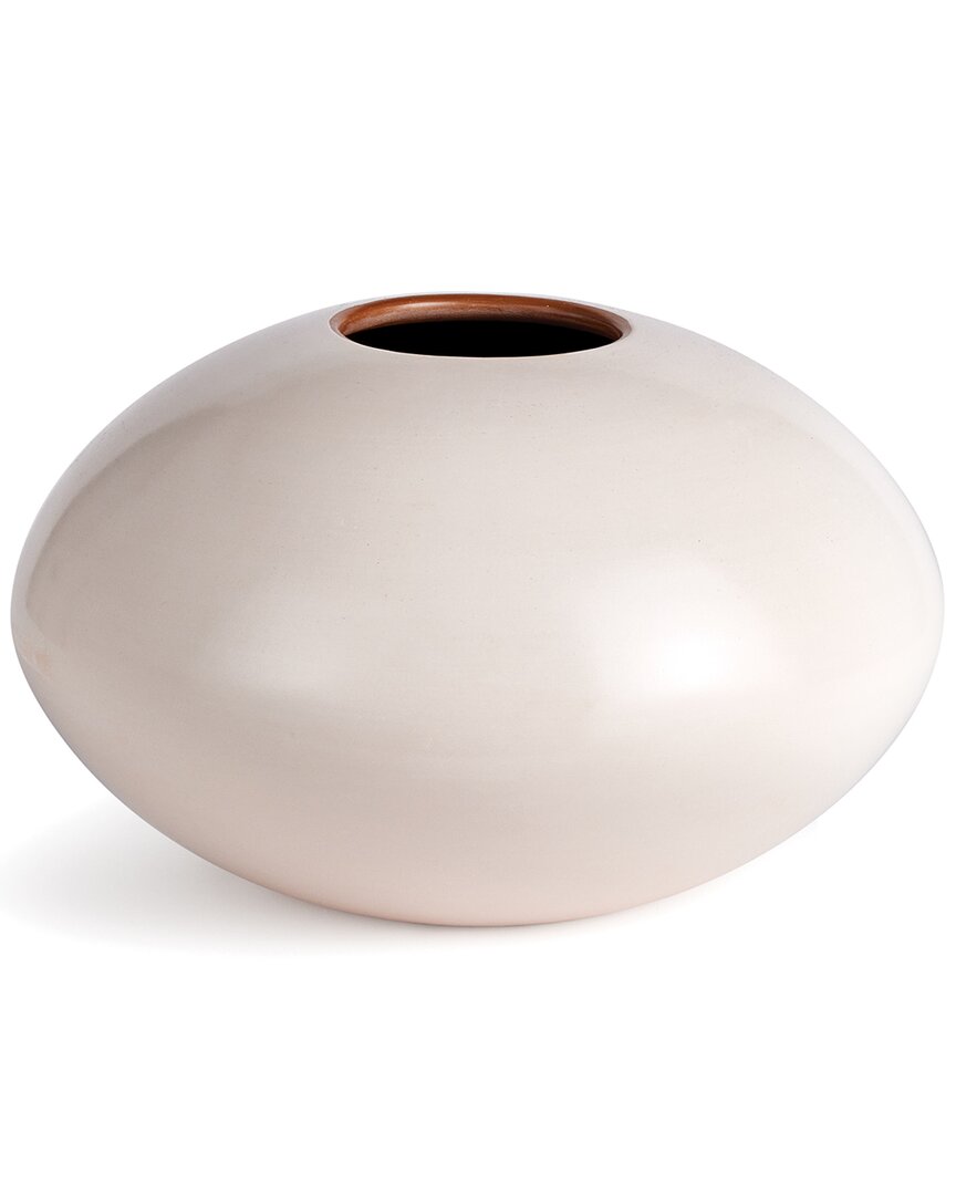 Napa Home & Garden Lucela Vase Short In Ecru