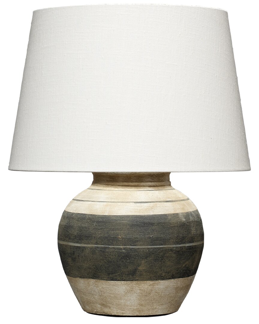 Jamie Young Bernard Table Lamp In Beige