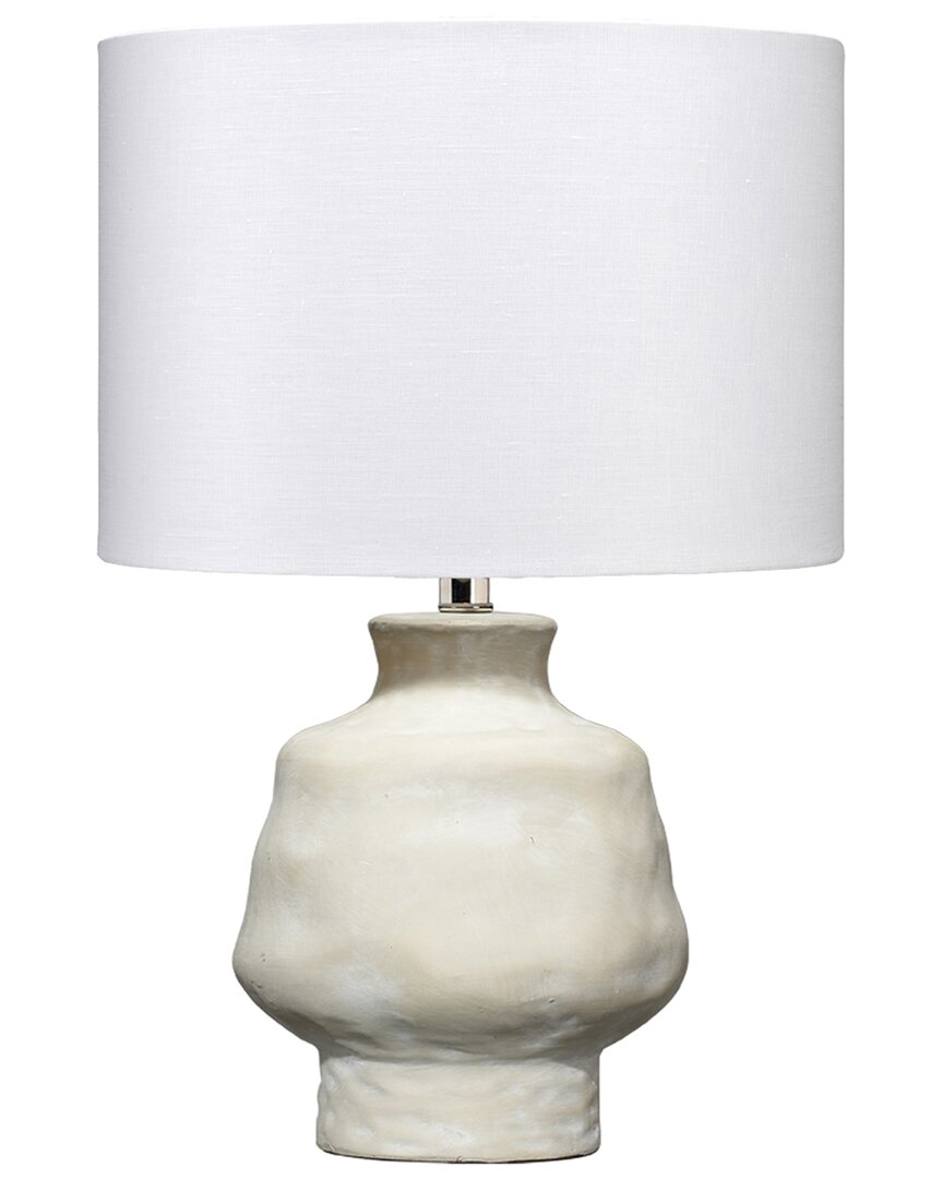 Jamie Young Leith Table Lamp In White