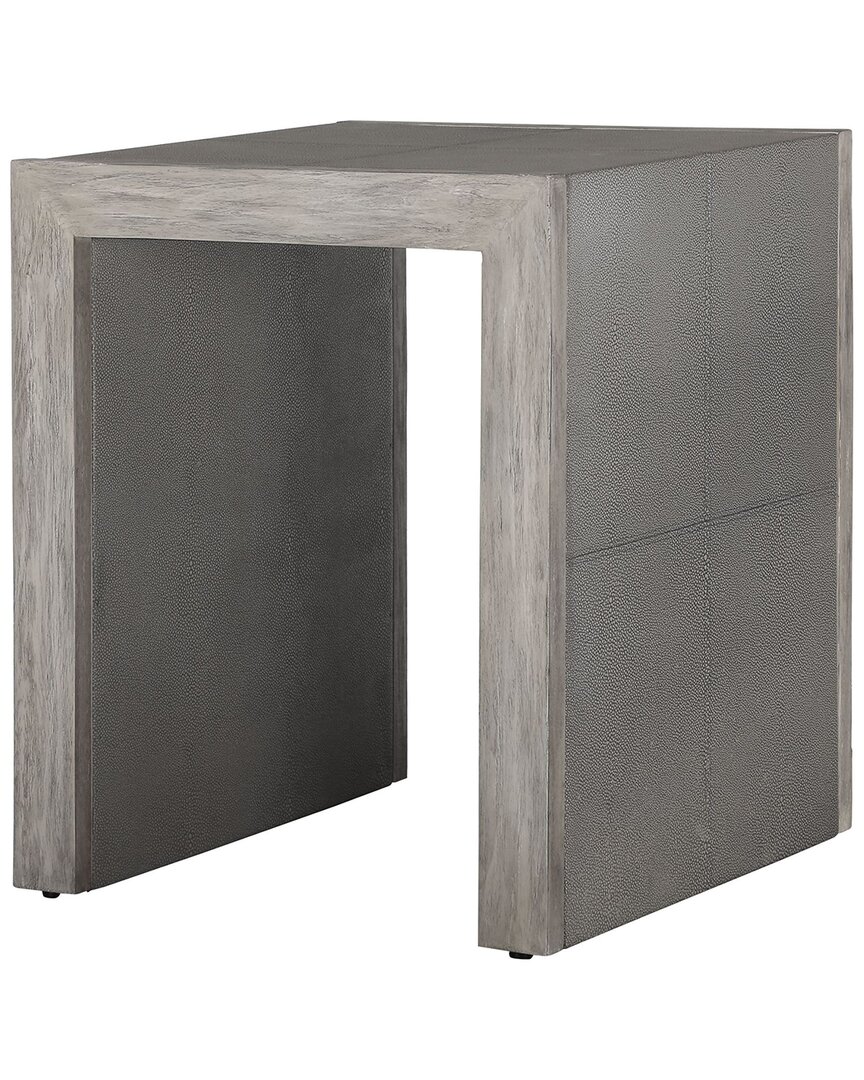 Uttermost Aerina Modern End Table In Gray