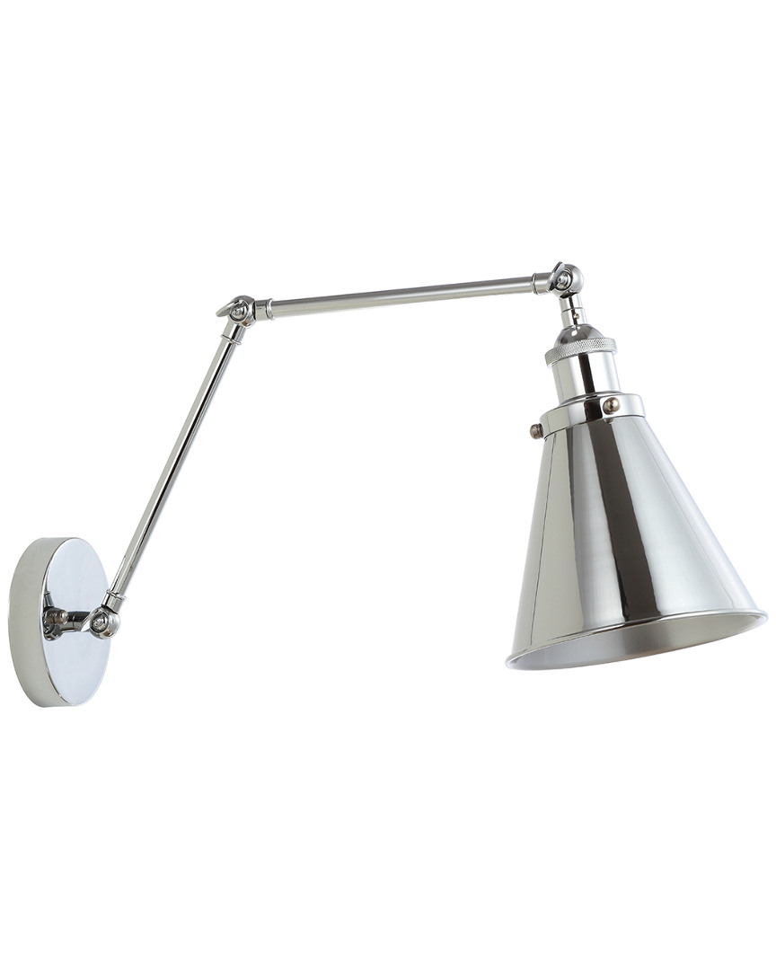 Jonathan Y Rover 7in Adjustable Arm Metal Led Wall Sconce