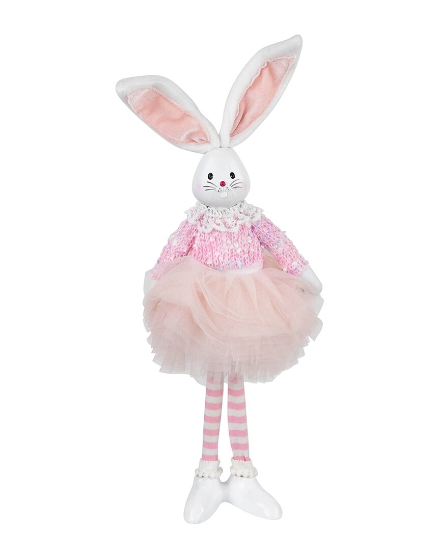 Northlight Ballerina Bunny Standing Figure In Pink