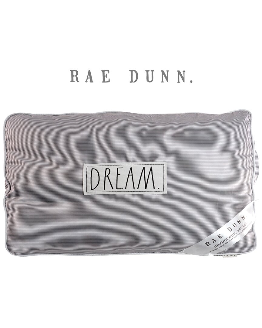 Precious Tails Rae Dunn Rae Dunn Orthopedic Dream Pet Pillow Bed In Gray