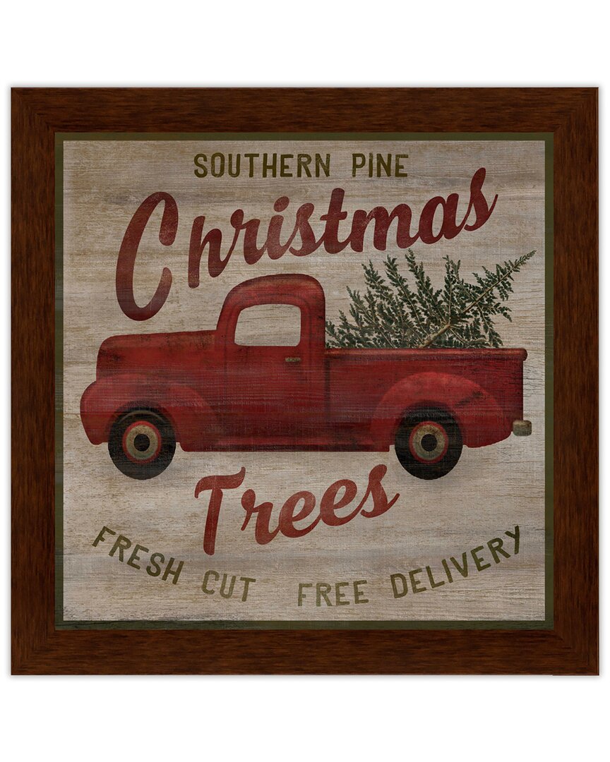 Courtside Market Wall Decor Courtside Market Pick Up Truck Trees Framed Art In Multicolor