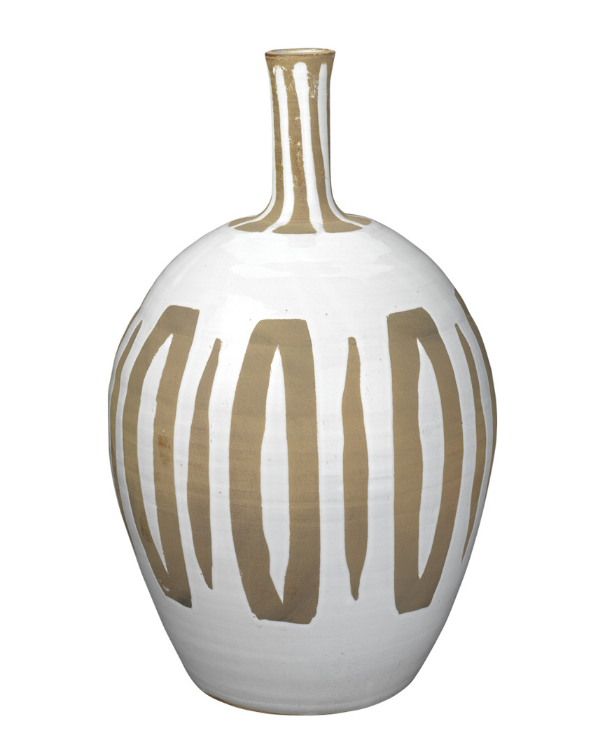 Jamie Young Kindred Vase In White