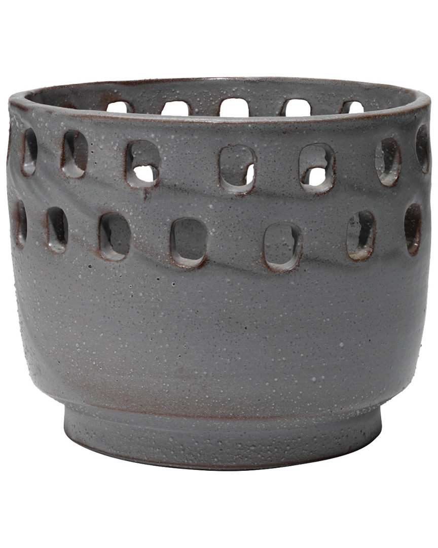 Jamie Young Large Perforated Pot