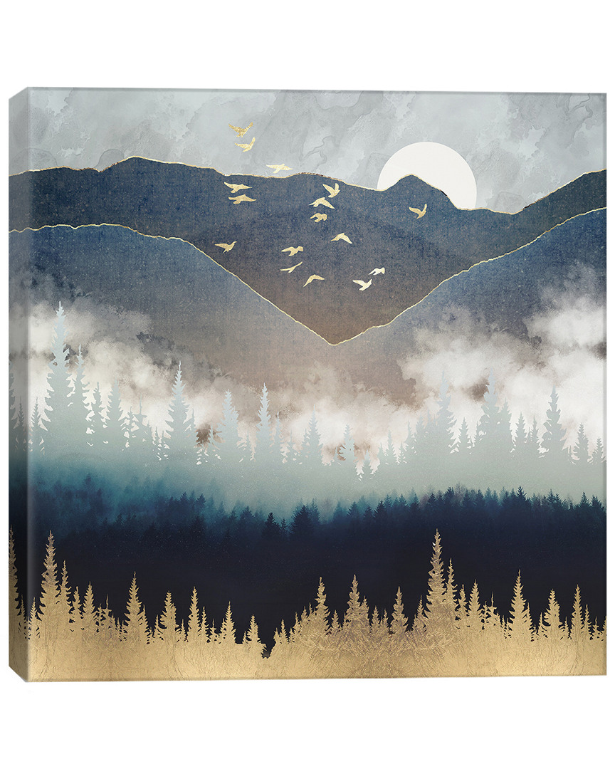 Icanvas Blue Mountain Mist Wall Art