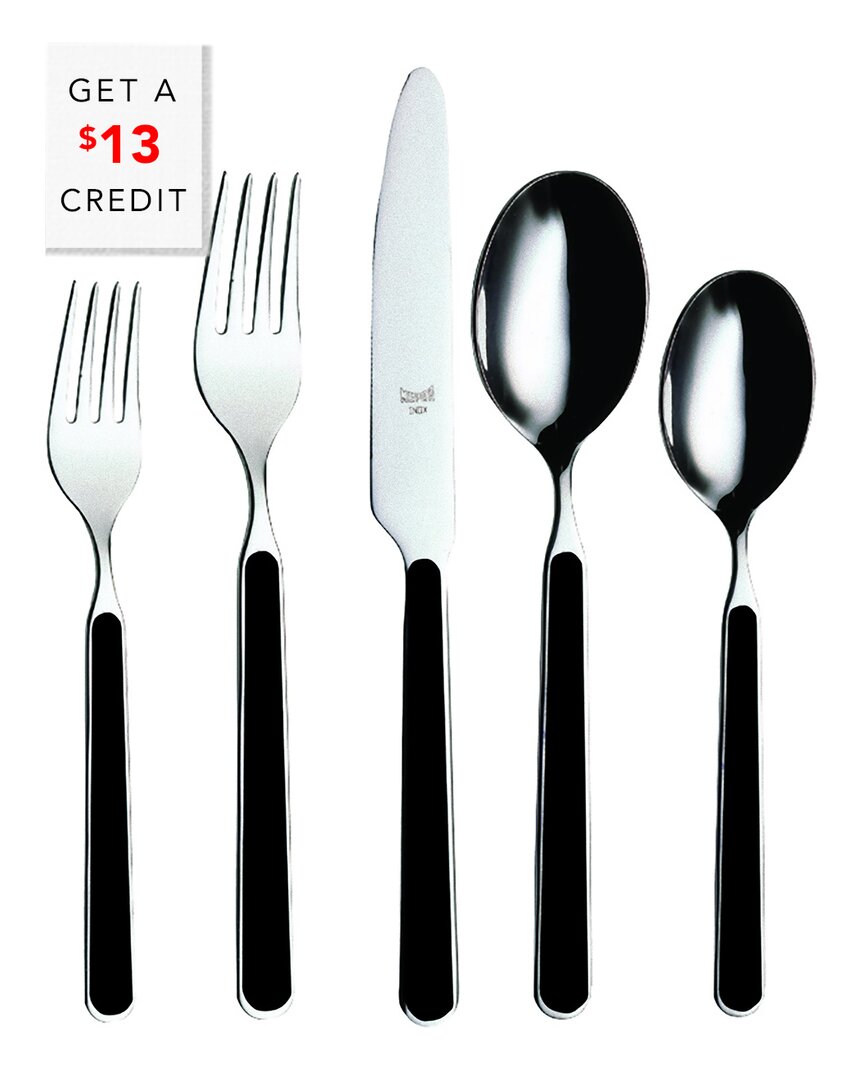 Mepra 5pc Flatware Set With $13 Credit