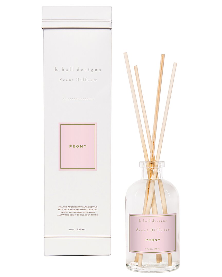 K. Hall Designs Peony Diffuser Kit In Clear