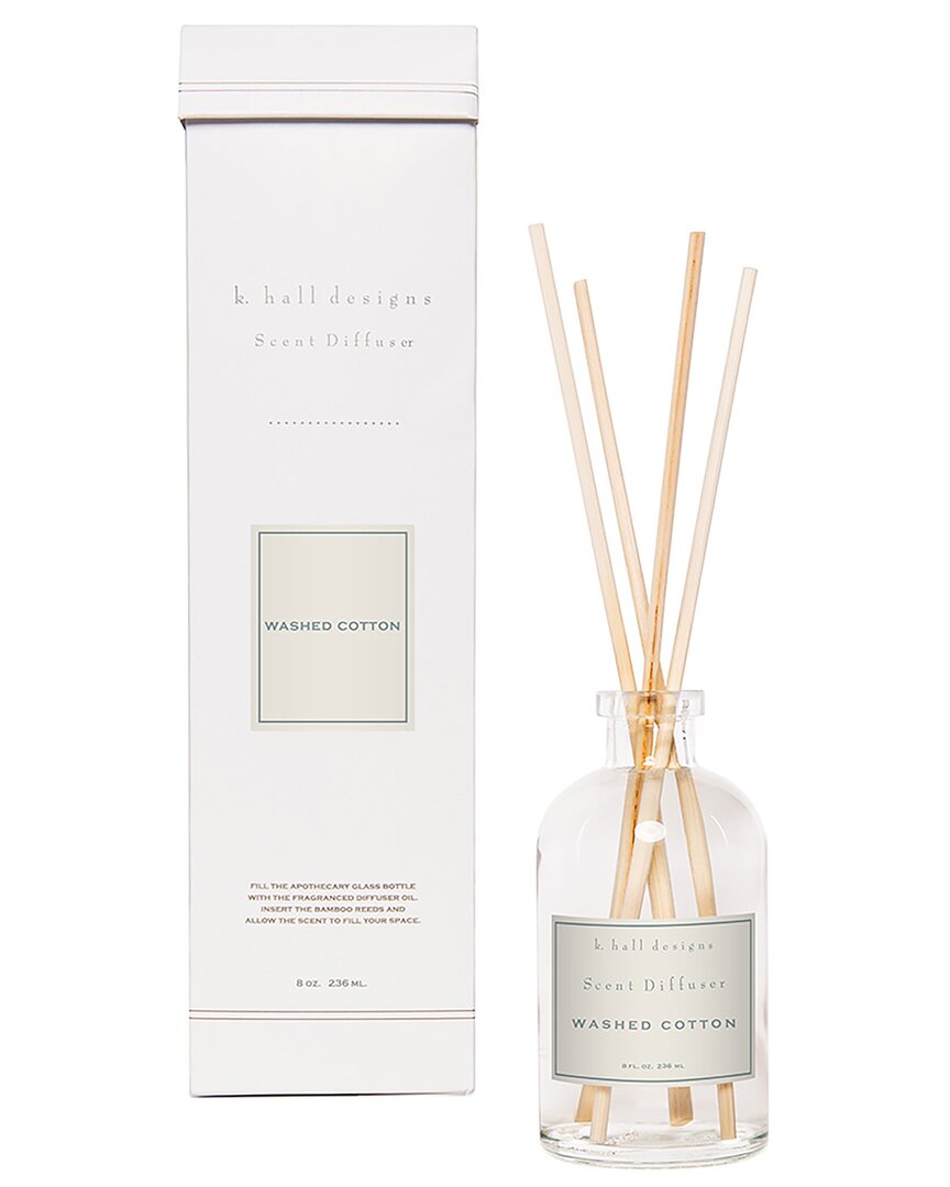 K. Hall Designs Washed Cotton Diffuser Kit In Clear