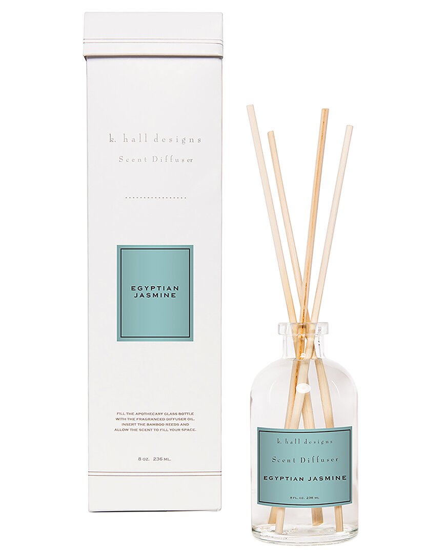 K. Hall Designs Egyptian Jasmine Diffuser Kit In Clear