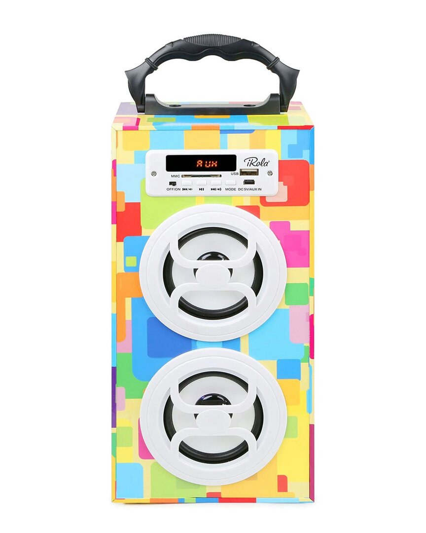 Fresh Fab Finds Irola Wireless Speaker 10w Powerful Subwoofer In Multi