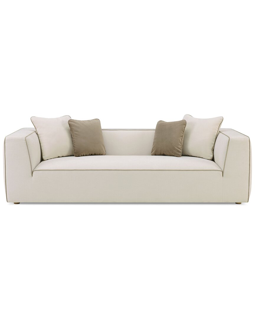 Tov Furniture Tristine Linen Sofa In Neutral