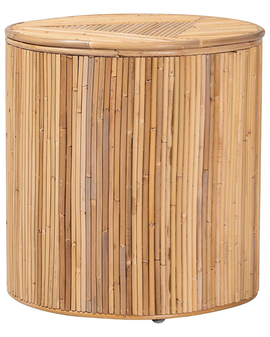 Baxton Studio Milagra Modern Bohemian Rattan Coffee Table