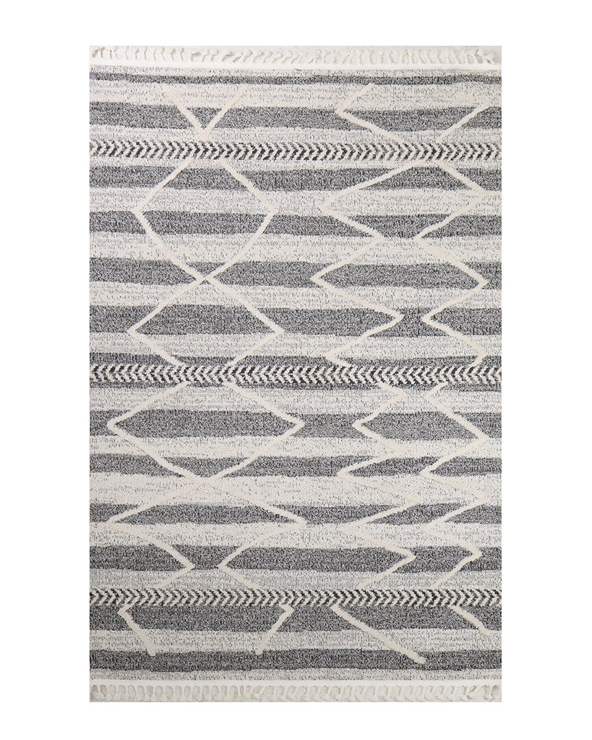 Bashian Rugs Bashian Montauk Brodii Area Rug In Charcoal