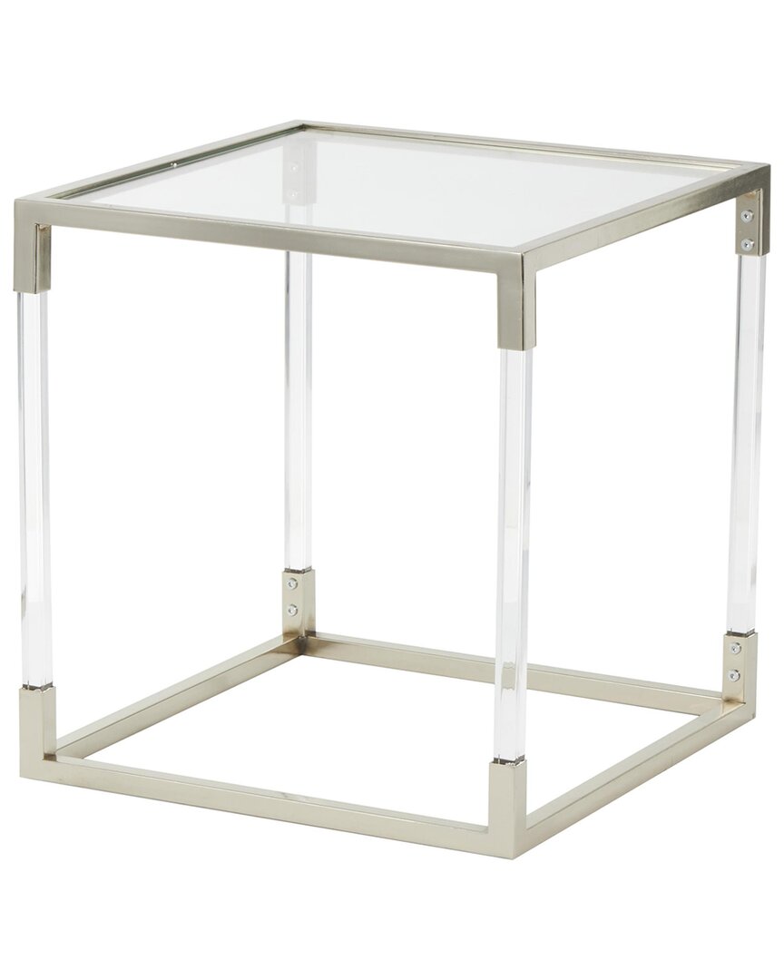 Peyton Lane Cube Shaped Accent Table