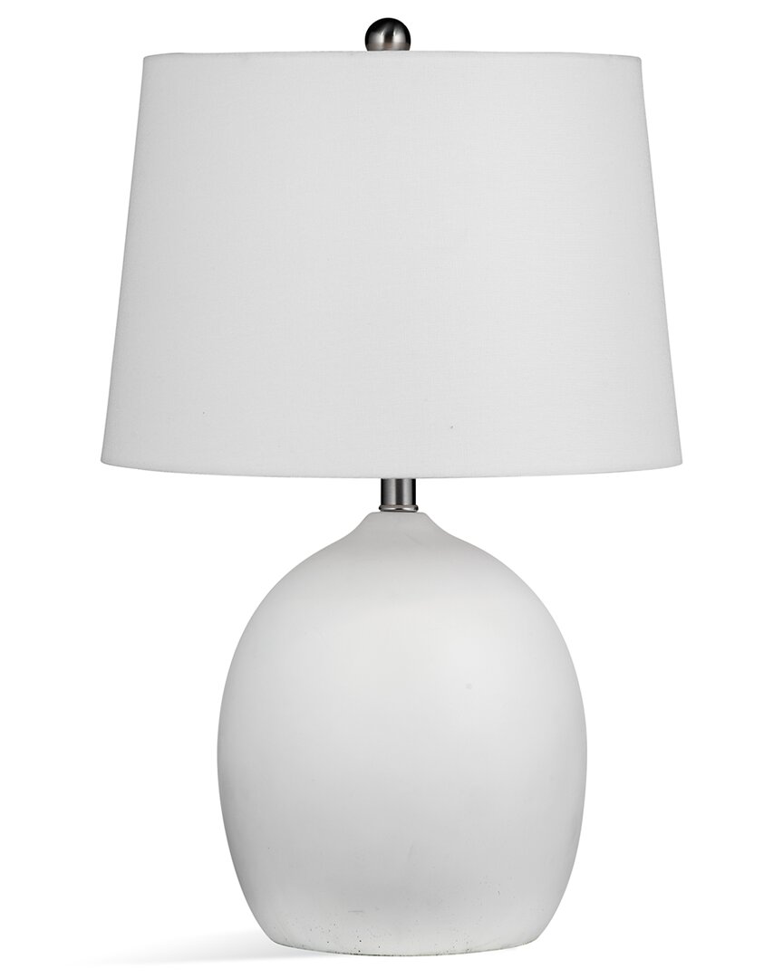 Bassett Mirror National Table Lamp In White